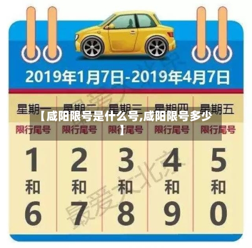 【咸阳限号是什么号,咸阳限号多少】