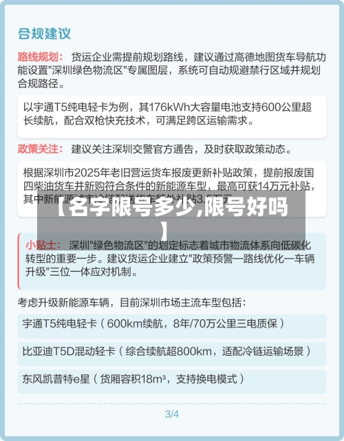 【名字限号多少,限号好吗】-第3张图片