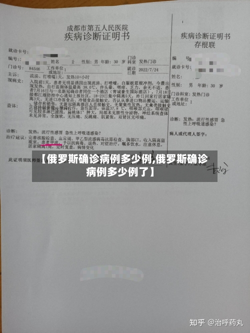 【俄罗斯确诊病例多少例,俄罗斯确诊病例多少例了】