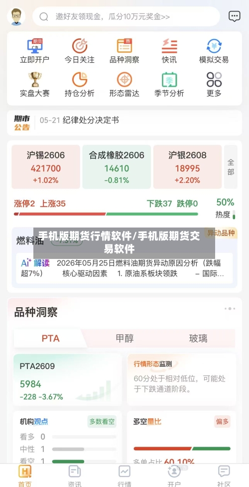 手机版期货行情软件/手机版期货交易软件-第2张图片