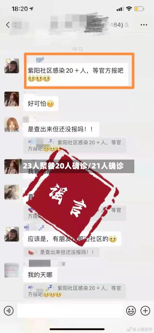 23人聚餐20人确诊/21人确诊-第2张图片