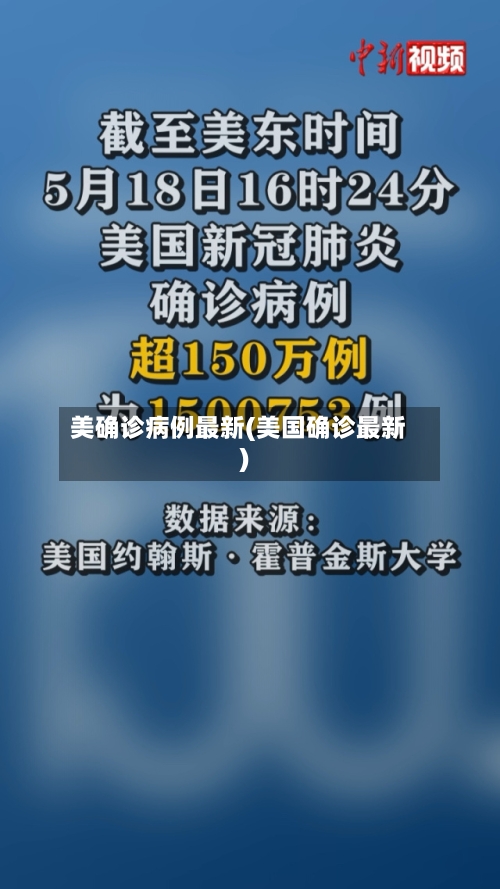 美确诊病例最新(美国确诊最新)