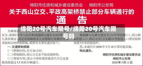 绵阳20号汽车限号/绵阳20号汽车限号吗-第3张图片