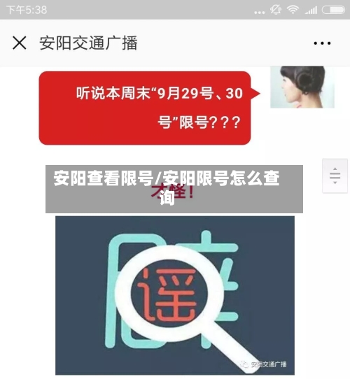 安阳查看限号/安阳限号怎么查询-第3张图片