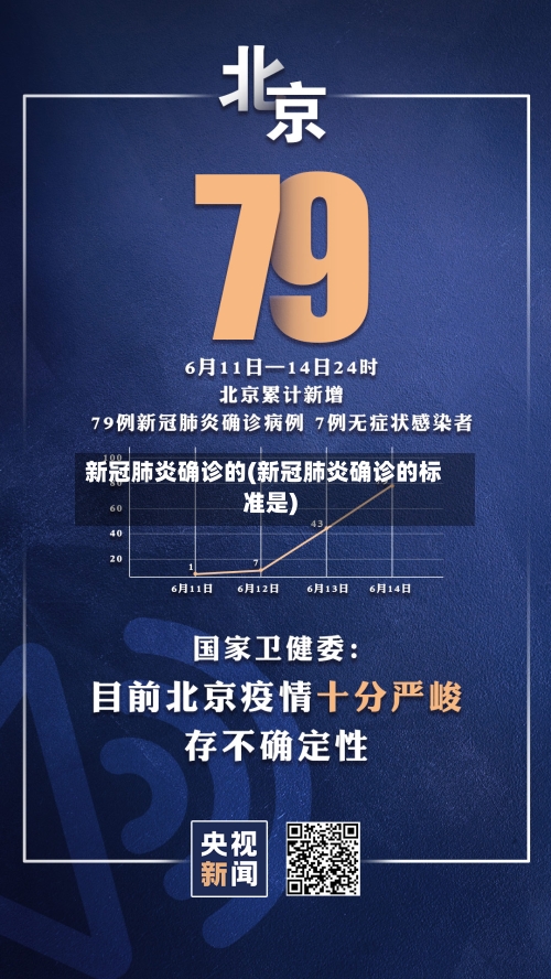 新冠肺炎确诊的(新冠肺炎确诊的标准是)