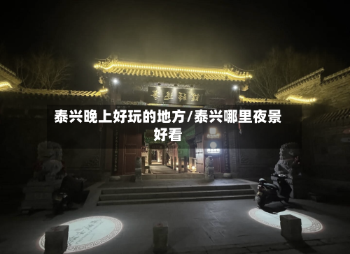 泰兴晚上好玩的地方/泰兴哪里夜景好看-第2张图片