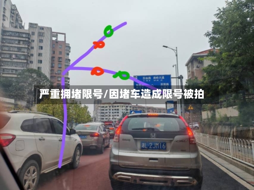严重拥堵限号/因堵车造成限号被拍-第3张图片
