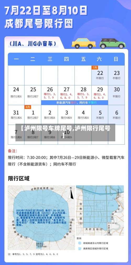 【泸州限号车牌尾号,泸州限行尾号】