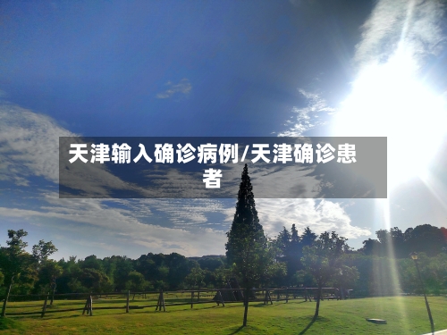 天津输入确诊病例/天津确诊患者